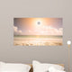 Tropical Beach Sunset Wall Decal