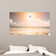 Tropical Beach Sunset Wall Decal