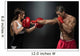 Young Fit Man Fighting A Woman Wall Mural