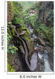 Pailon del Diablo, Banos Santa Agua, Ecuador Wall Mural