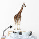 Giraffe White Wall Decal