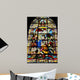 Stained Adoration Shepherds Cathedral Wall Decal