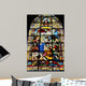 Stained Adoration Shepherds Cathedral Wall Decal