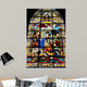 Stained Adoration Shepherds Cathedral Wall Decal