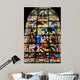 Stained Adoration Shepherds Cathedral Wall Decal