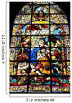 Stained Adoration Shepherds Cathedral Wall Decal