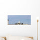 head on commercial jet Wall Mural
