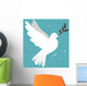 White dove Wall Mural
