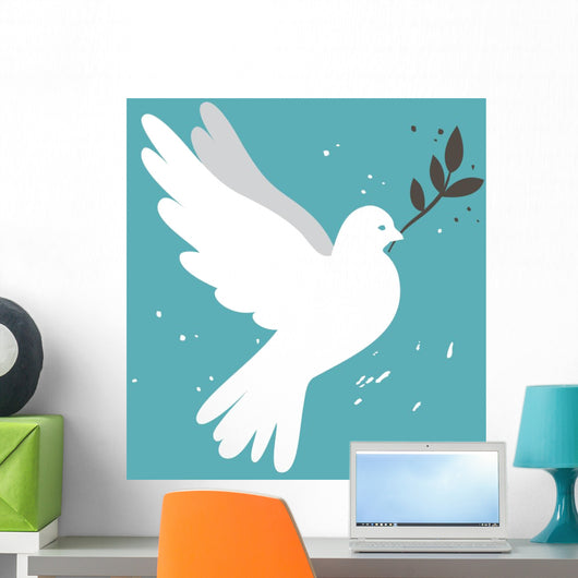 White dove Wall Mural