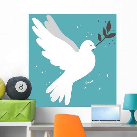 White dove Wall Mural