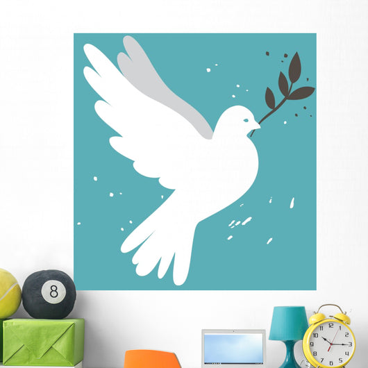 White dove Wall Mural
