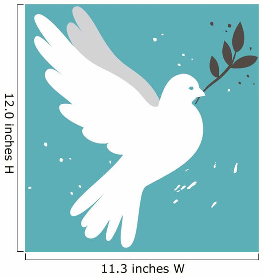 White dove Wall Mural