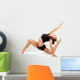 Young professional gymnast woman Wall Decal