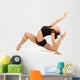 Young professional gymnast woman Wall Decal