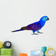 Beautiful Blue Parrot Wall Decal
