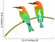 Bee Eater Birds Wall Decal