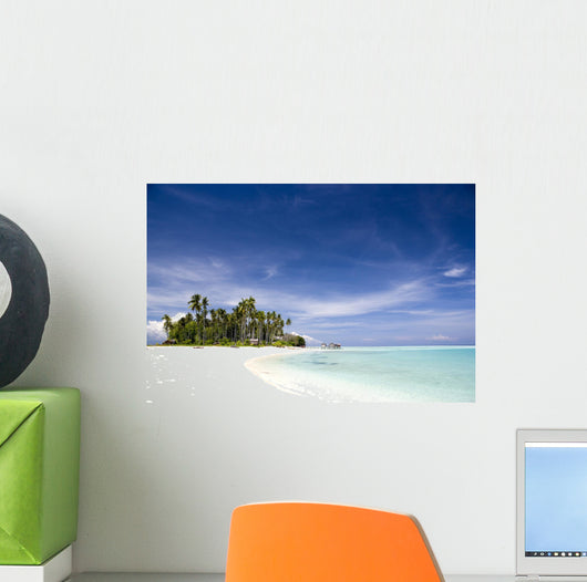 Tropical Island Paradise Wall Mural