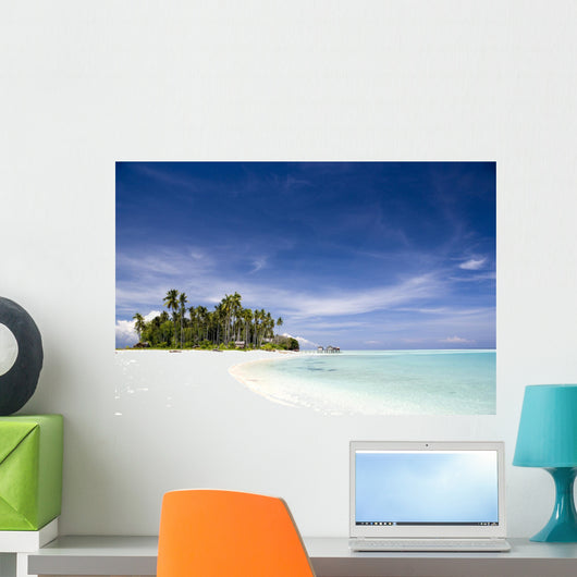 Tropical Island Paradise Wall Mural