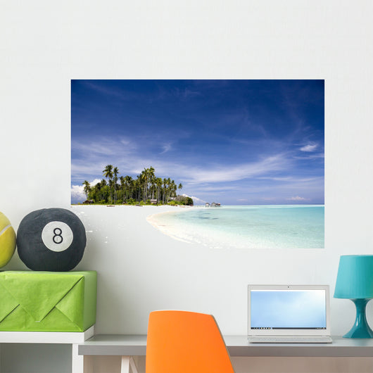 Tropical Island Paradise Wall Mural