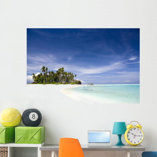 Tropical Island Paradise Wall Mural