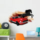 Mustang Car Horse Drawing Wall Decal