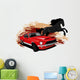 Mustang Car Horse Drawing Wall Decal