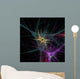 Human neurons in brain Wall Mural