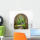 Open Door Arch with Wall Decal
