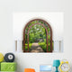 Open Door Arch with Wall Decal