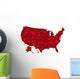America Wall Decal