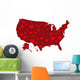 America Wall Decal