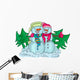 Snowmen Wall Decal