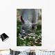 Daisies and Goat Grazing Wall Decal
