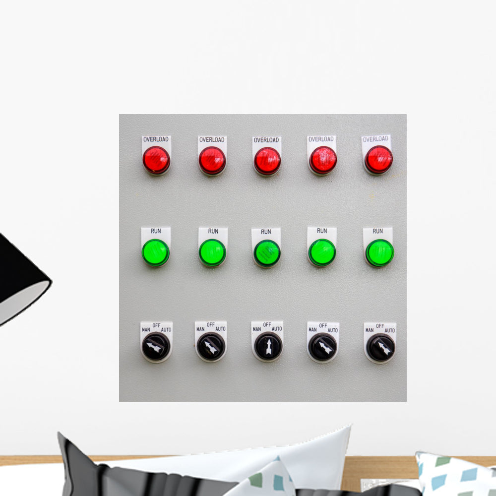 Control Panel Manufacturing Wall Decal - WallMonkeys.com – Wallmonkeys