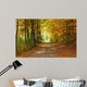 Landscape Path Autumnal Park Wall Decal