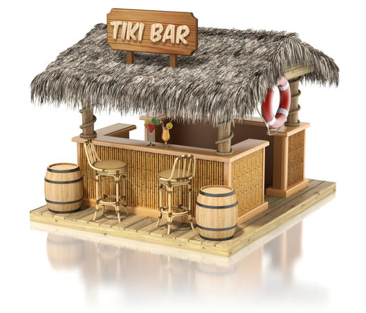 Tiki Bar Wall Decal
