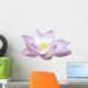 Lotus with Clipping Path Wall Decal