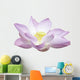Lotus with Clipping Path Wall Decal