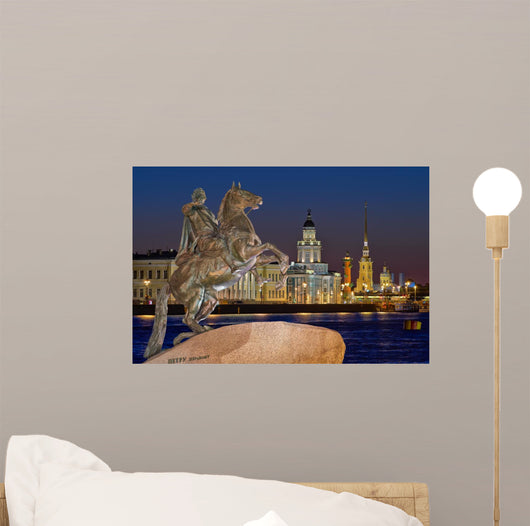 St Petersburg Russia Wall Decal