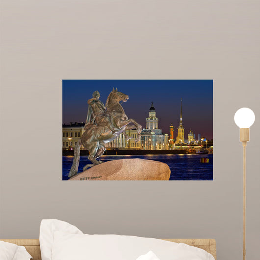 St Petersburg Russia Wall Decal