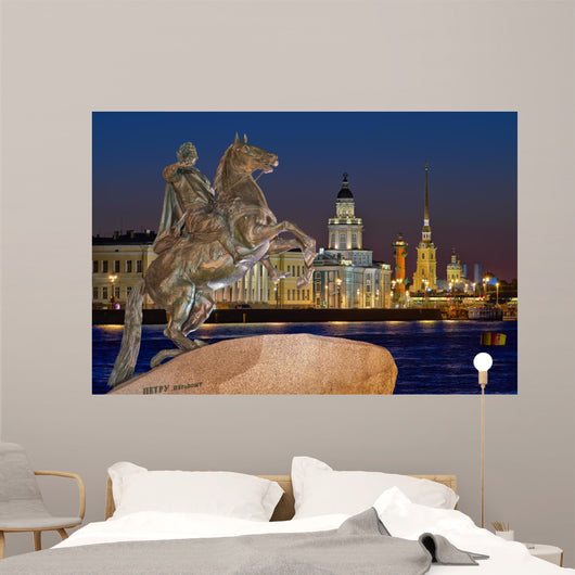 St Petersburg Russia Wall Decal
