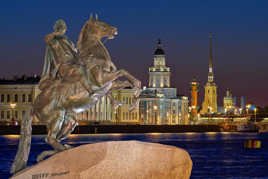 St Petersburg Russia Wall Decal