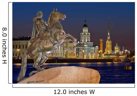 St Petersburg Russia Wall Decal