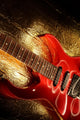 Abstract Guitar Music Theme Wall Decal