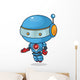 Cartoon Cosmonaut Wall Decal