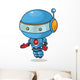 Cartoon Cosmonaut Wall Decal