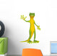 Waving Gecko Wall Decal