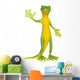 Waving Gecko Wall Decal