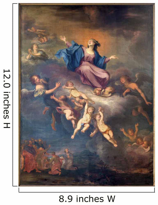 Bruges Assumption Virgin Mary Wall Decal