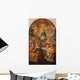 Bruges Coronation Virgin Mary Wall Decal
